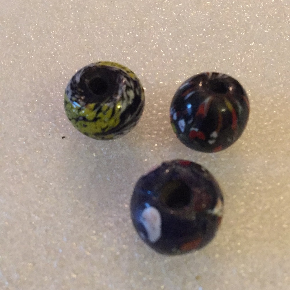 Antique African glass beads